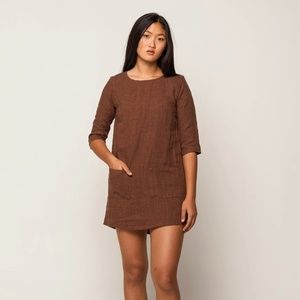 Pyne & Smith Linen Shift Dress